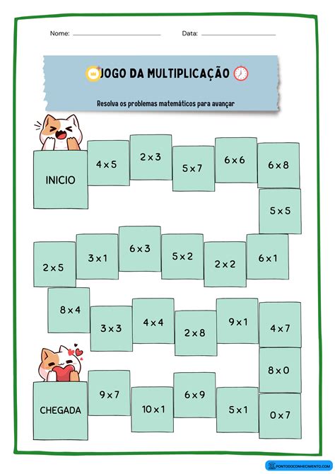 jogo da memória multiplicação para imprimir,jogos de multiplicação para imprimir